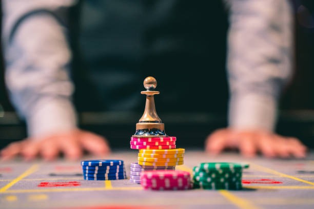 Live-dealer blackjack table with multi-camera view